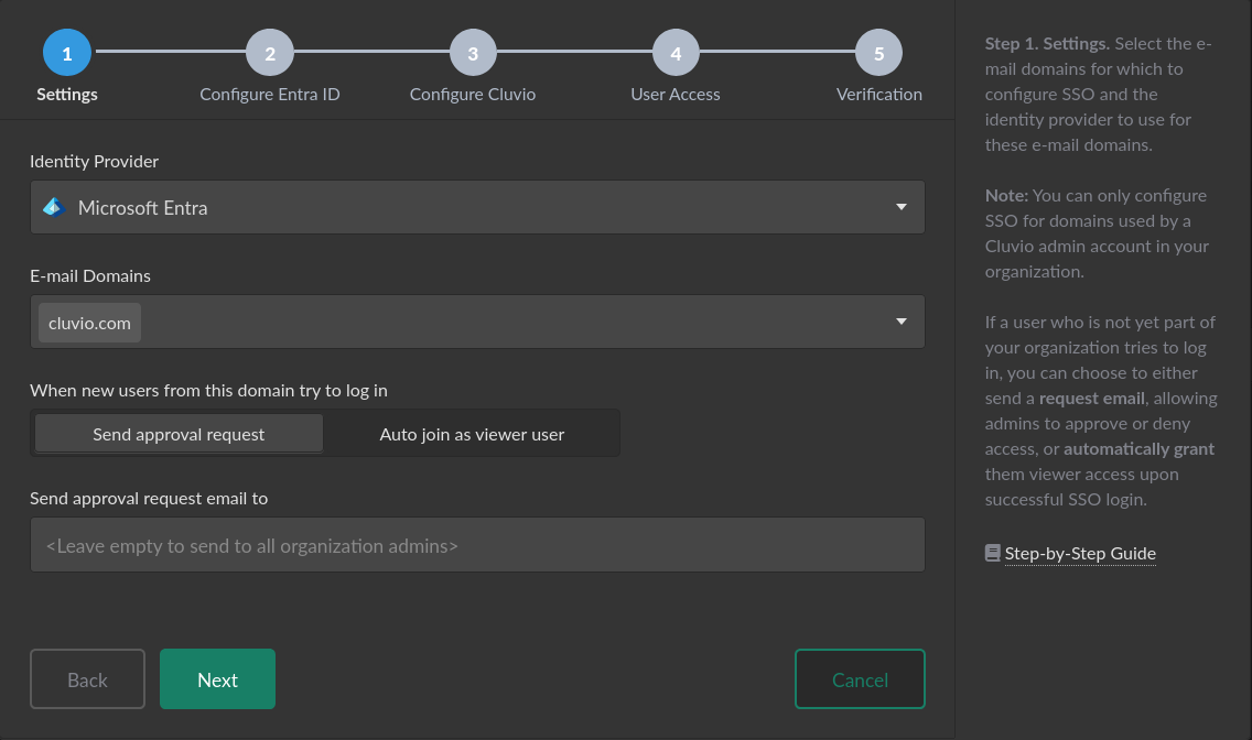 Microsoft Entra ID Step 1