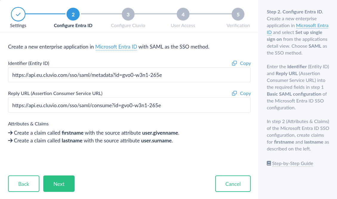 Microsoft Entra ID Step 2