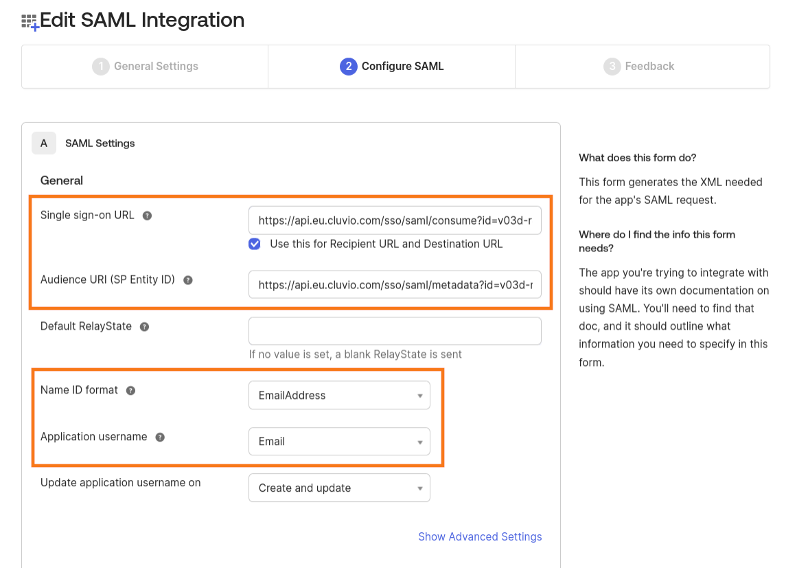 Okta Admin Console Step 5