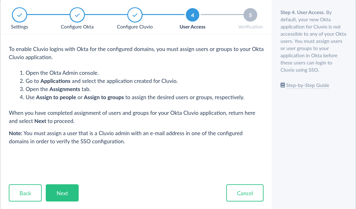 Okta Step 4