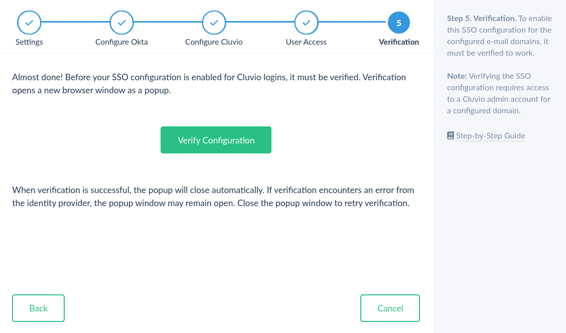 Okta Step 5