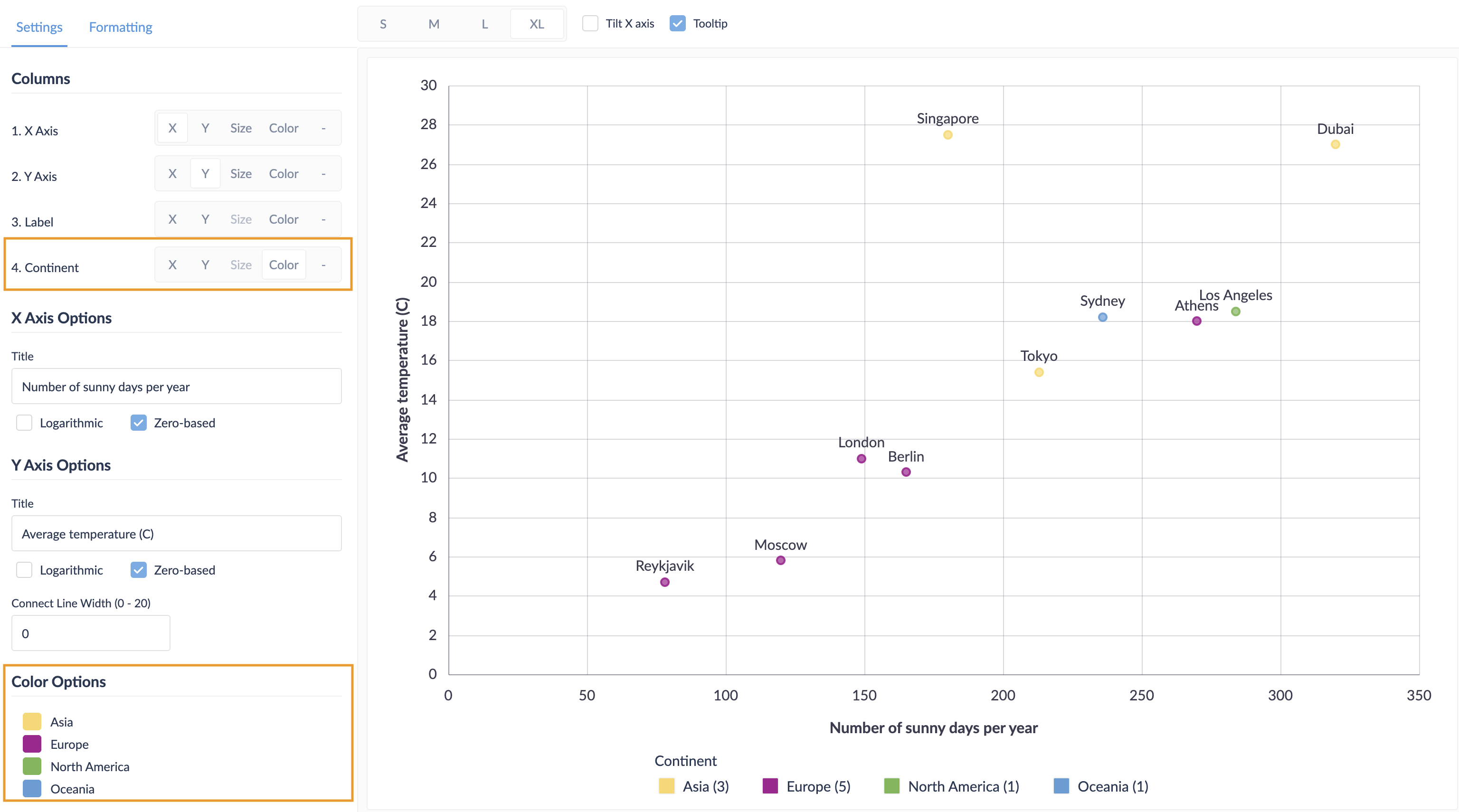 Categorical Color Configuration